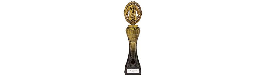 MAVERICK TOWER MARTIAL ARTS LEGEND TROPHY - 4 SIZES - 23CM - 31.5CM